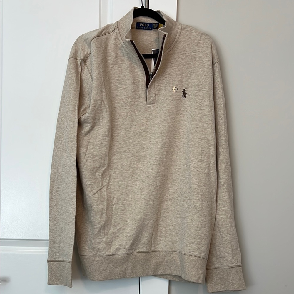 Polo by Ralph Lauren Men's Beige Sweater